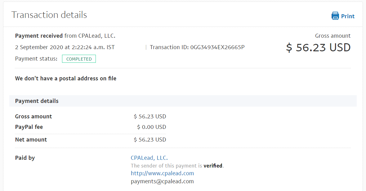 CPALead Payment Proof